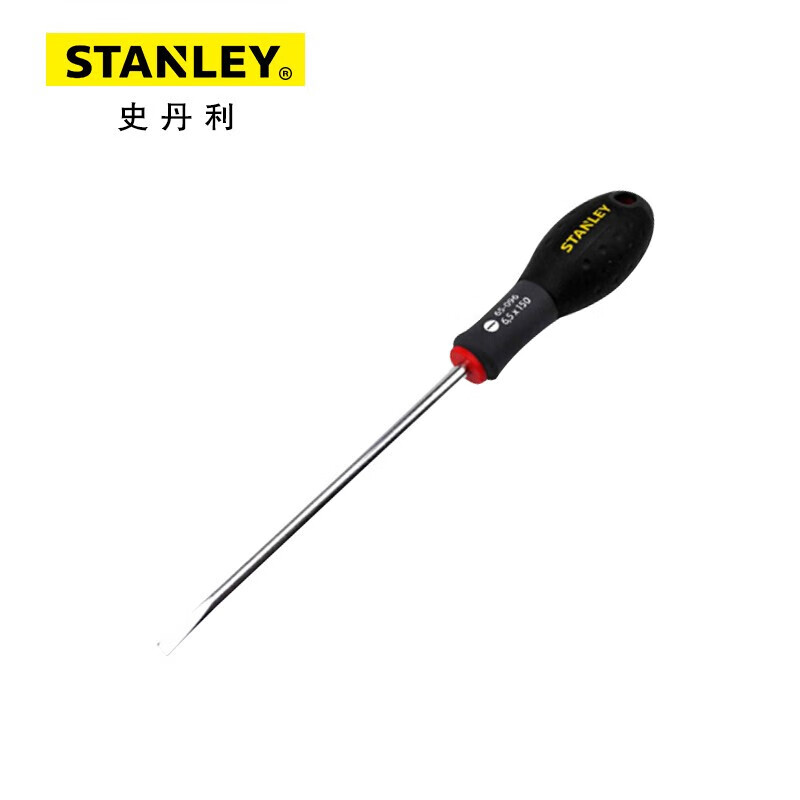 Stanley 65-096-14 Отвертка шлицевая с трехцветной ручкой 6,5х150мм