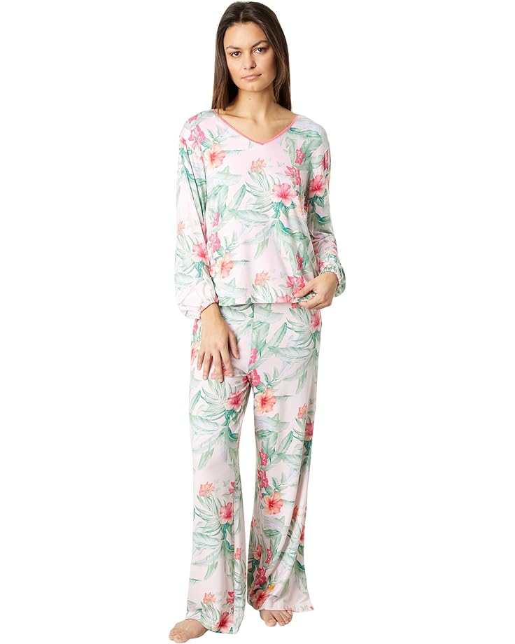 цена Пижама Tommy Bahama Short Sleeve Short, цвет Pink Floral