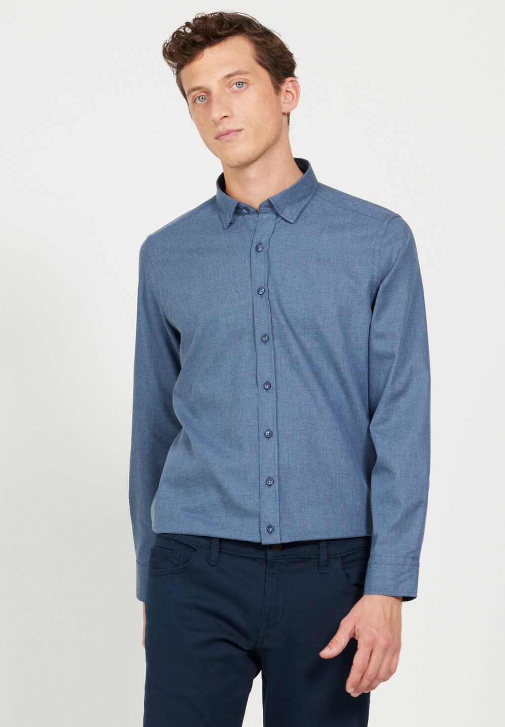 

Рубашка AC&CO / ALTINYILDIZ CLASSICS, цвет navy blue