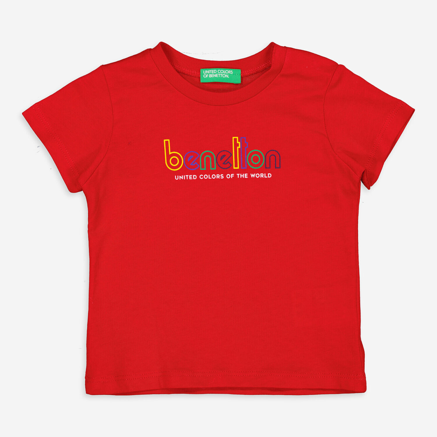 

Красная футболка с логотипом United Colors Of Benetton