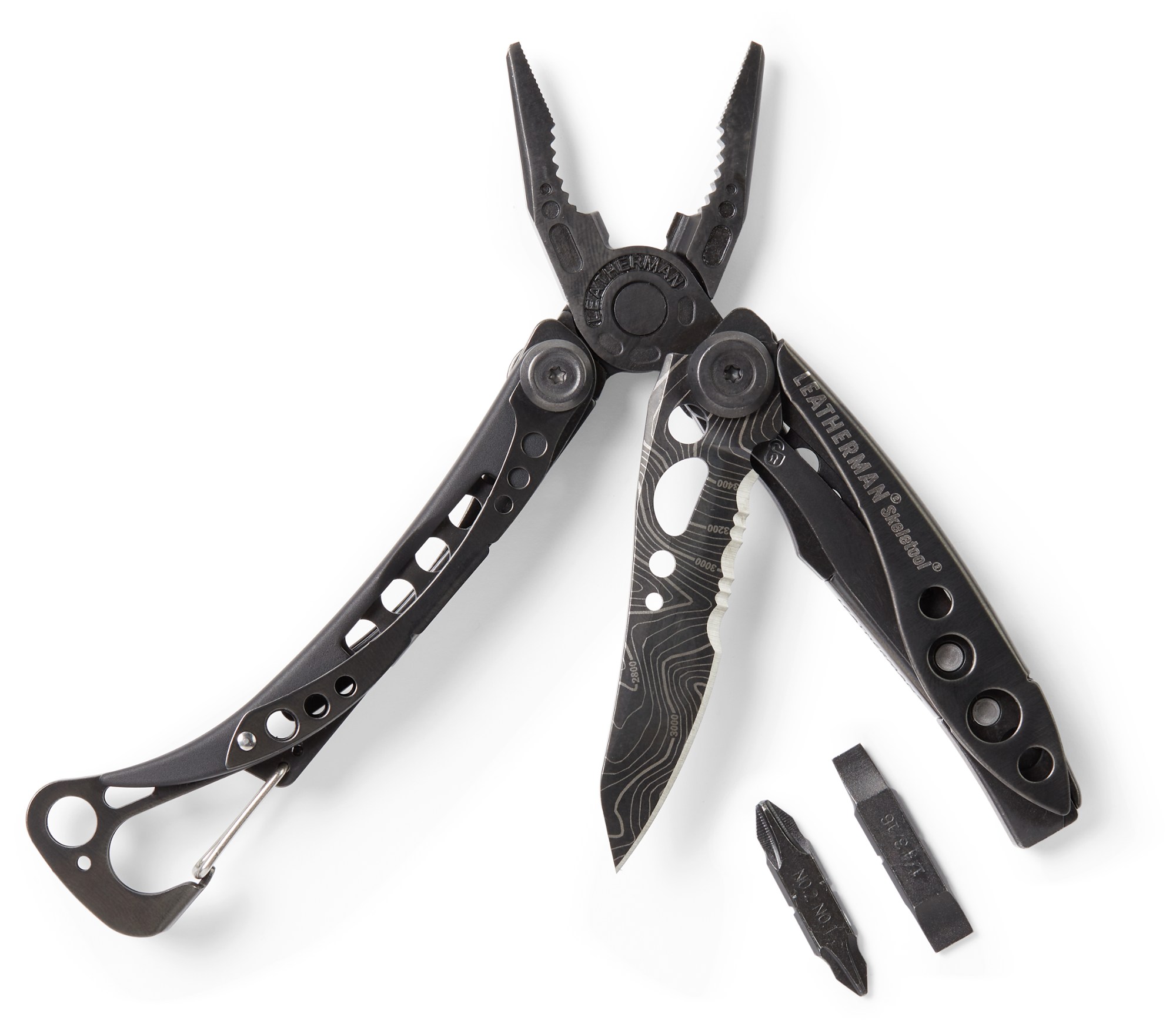 цена Многофункциональный инструмент Skeletool Topo Leatherman, черный