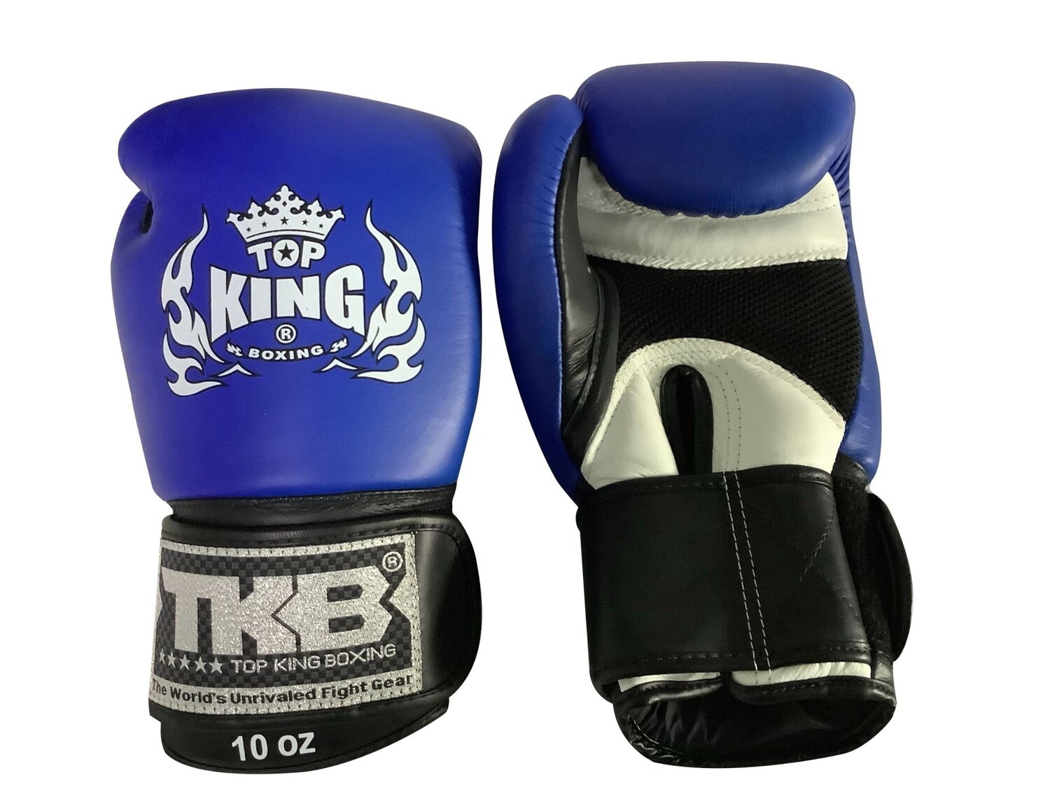 

Боксерские перчатки Top King Ultimate Air, синий / белый / черный