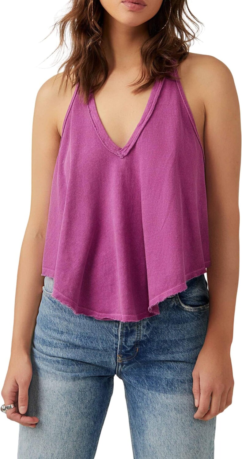 

Топ Karri Swing Tank Free People, цвет Dahlia Mauve