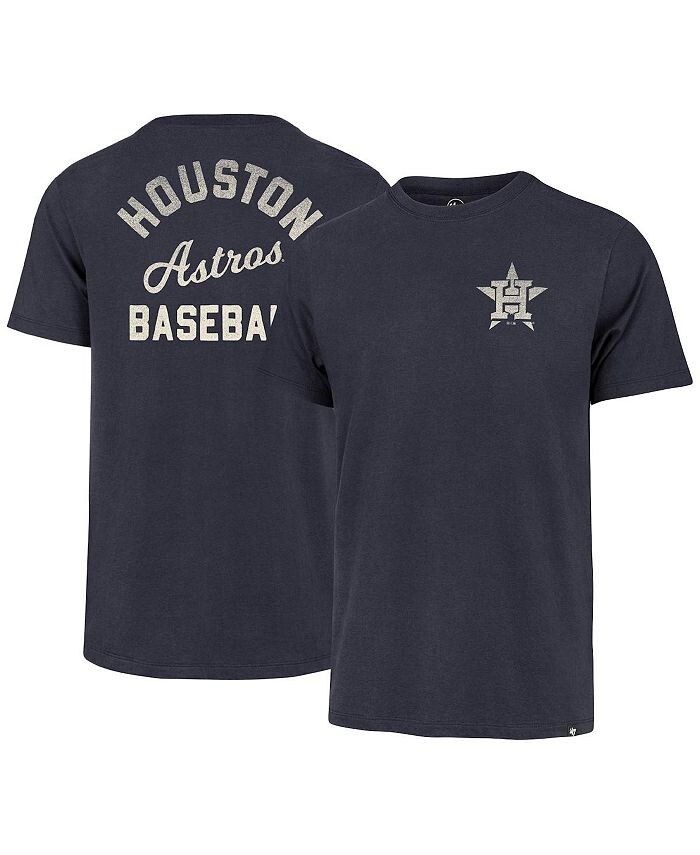

Мужская темно-синяя футболка Houston Astros Turn Back Franklin '47 Brand, синий