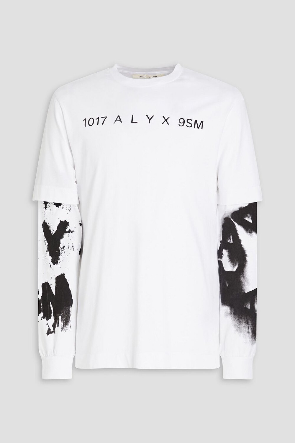 

Футболка из хлопкового джерси с логотипом 1017 ALYX 9SM, белый