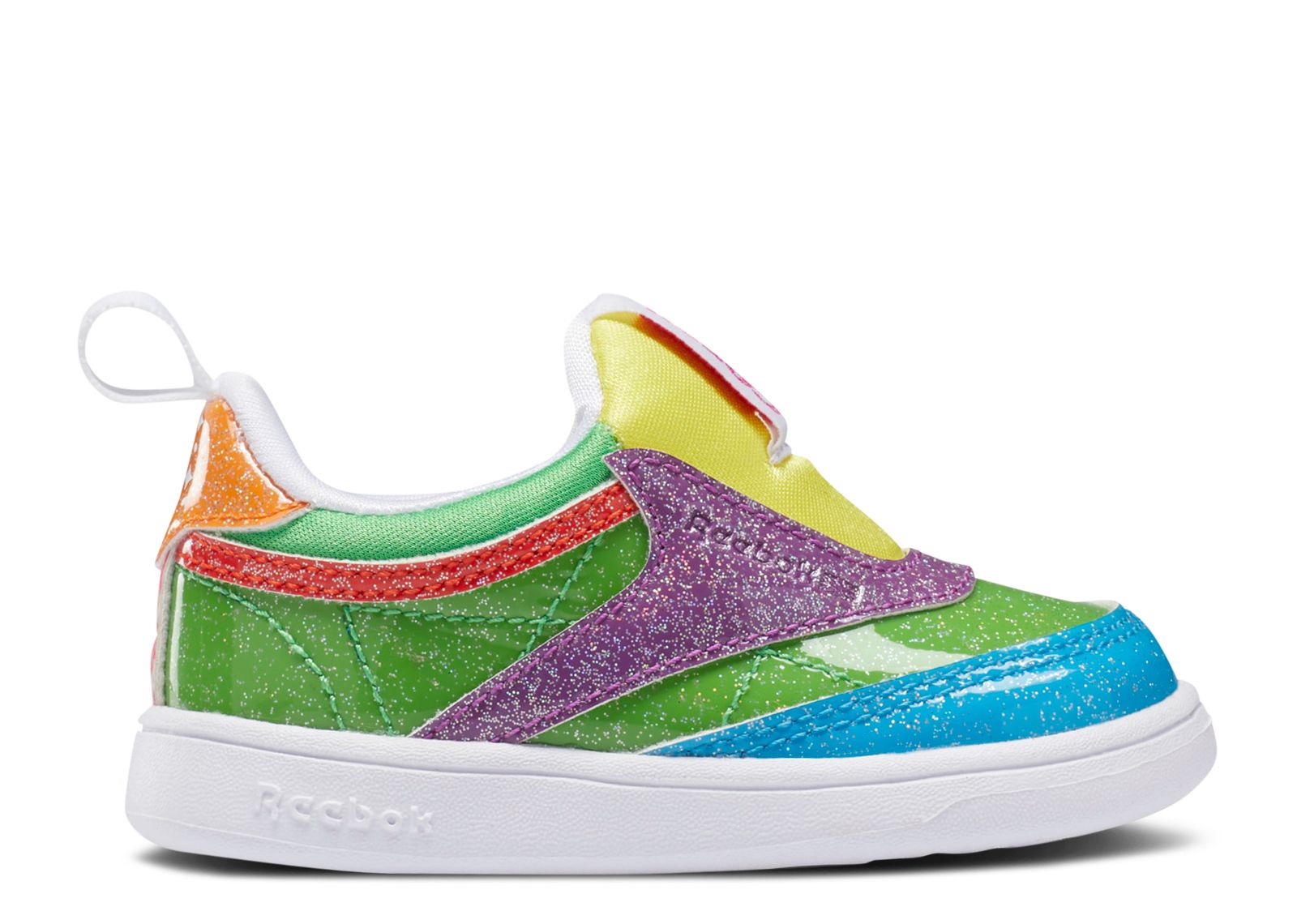 Кроссовки Reebok Hasbro X Club C Toddler 'Candy Land', разноцветный кроссовки hasbro x kamikaze 2 candy land reebok многоцветный