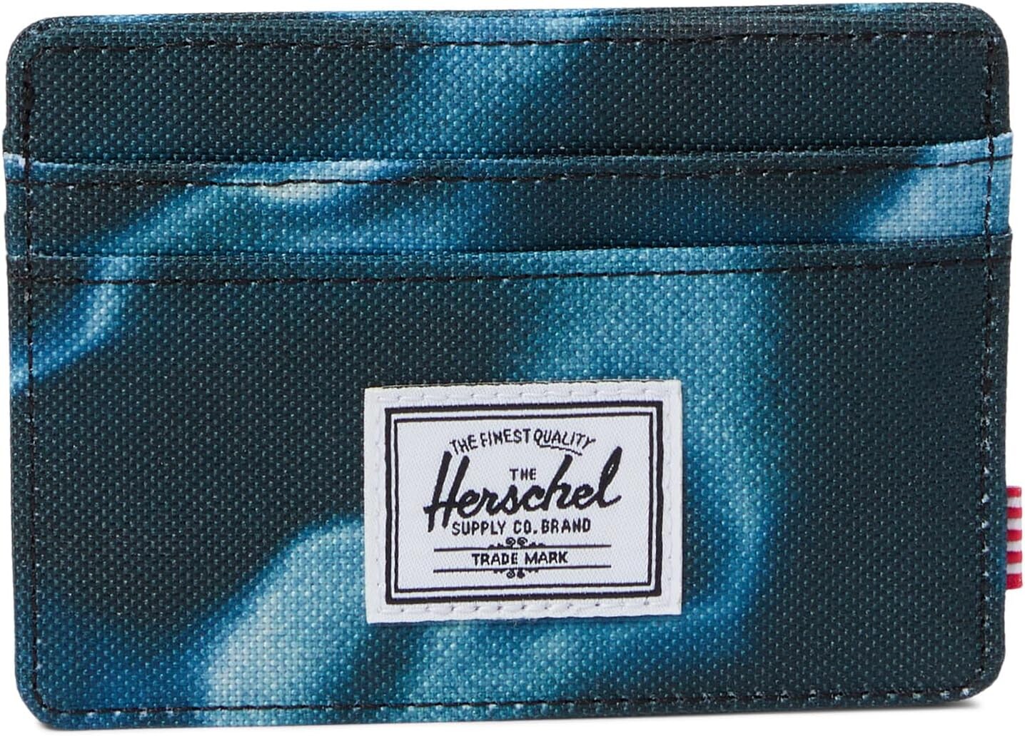 

Кошелек Charlie Cardholder Herschel Supply Co., цвет Waves Floating Pond