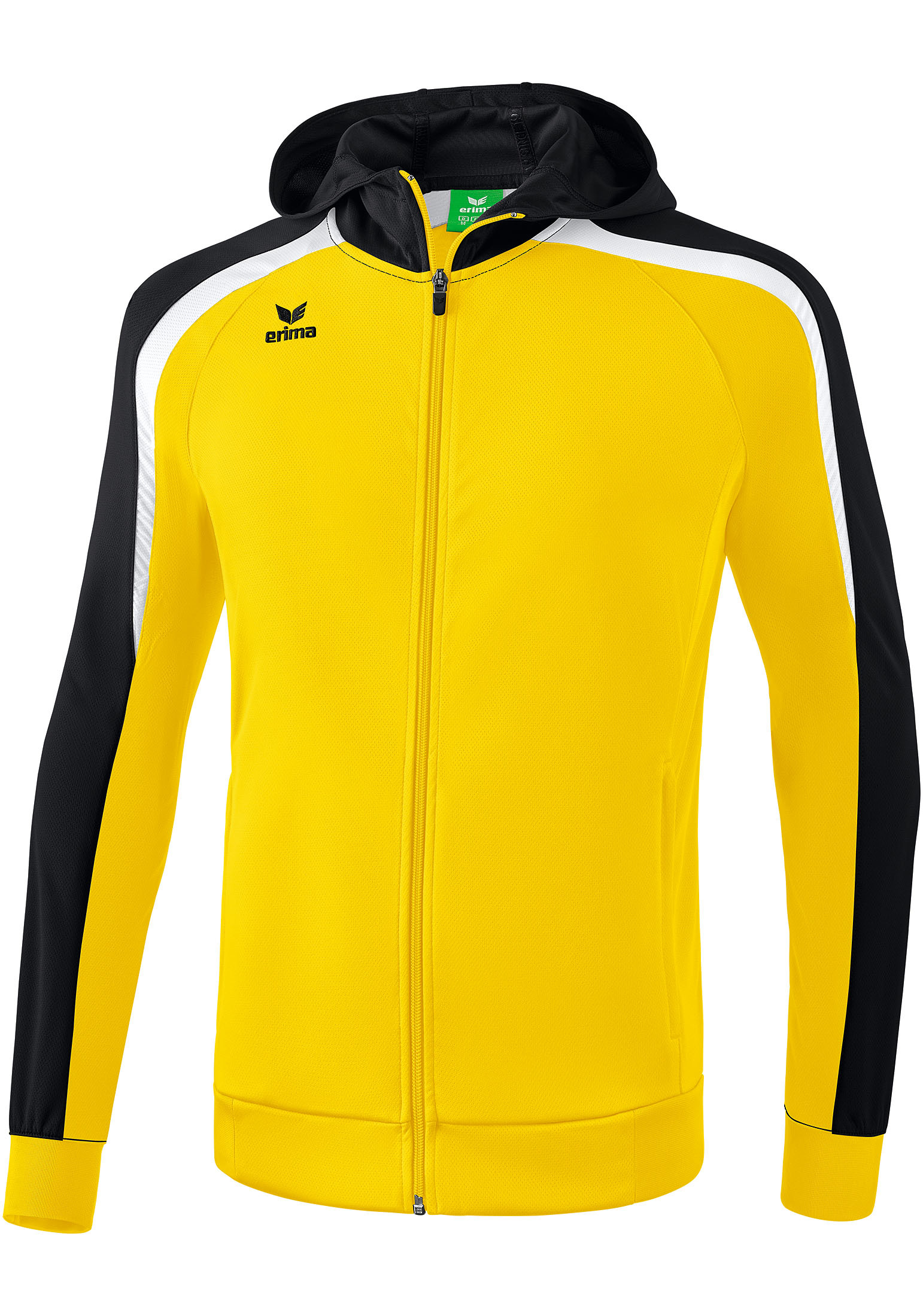 Спортивная куртка erima Liga 2.0 mit Kapuze, желтый