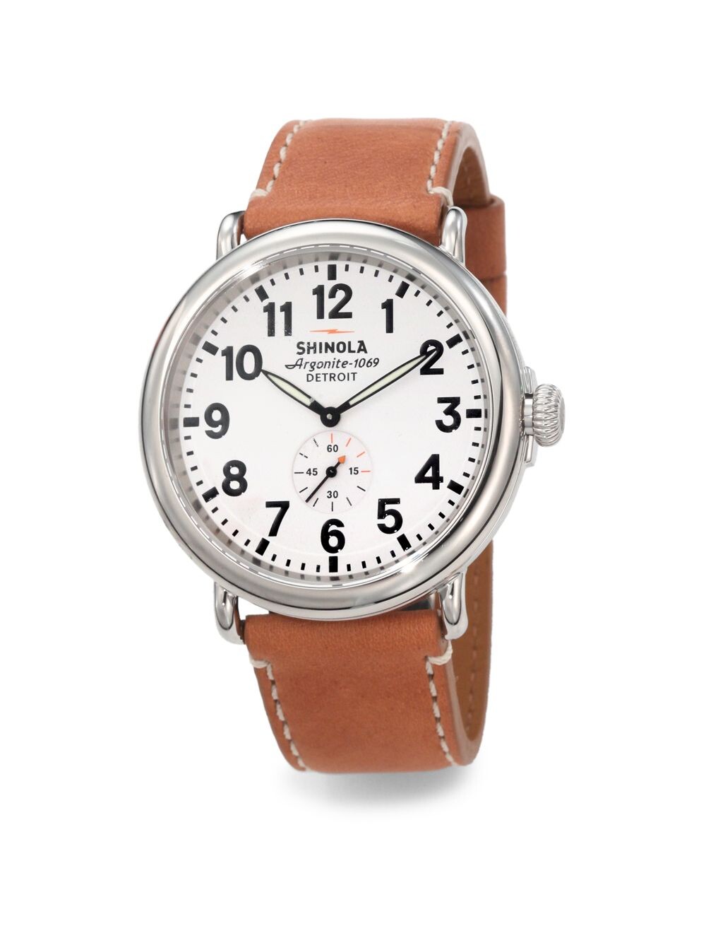 

Часы Runwell из нержавеющей стали Shinola