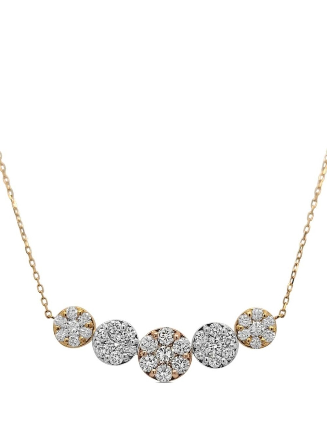 

Колье из желтого золота с бриллиантами HYT Jewelry, золотой