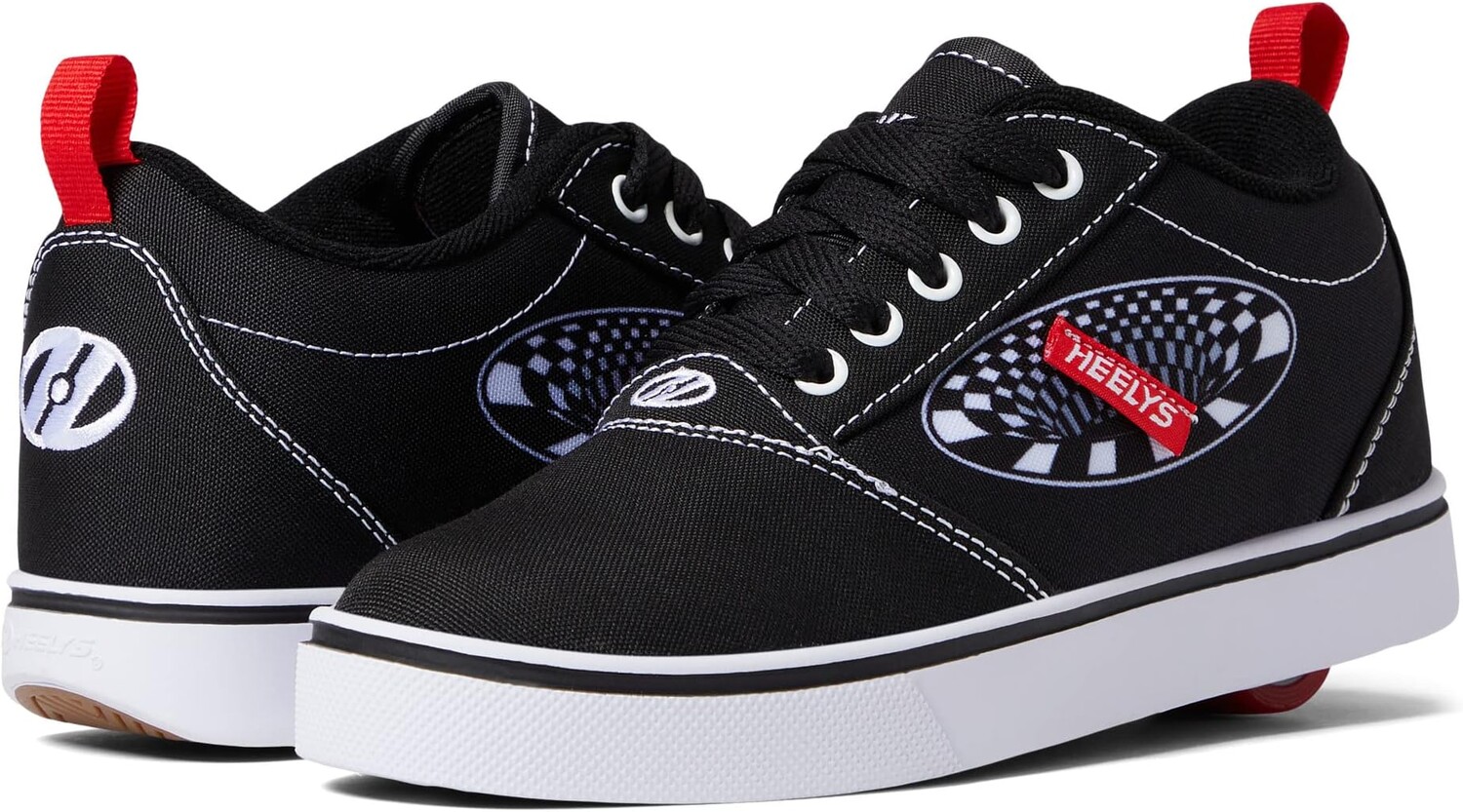 Кроссовки Pro 20 Prints Heelys, цвет Black/White/Red кроссовки heelys pro 20 drips цвет black white green