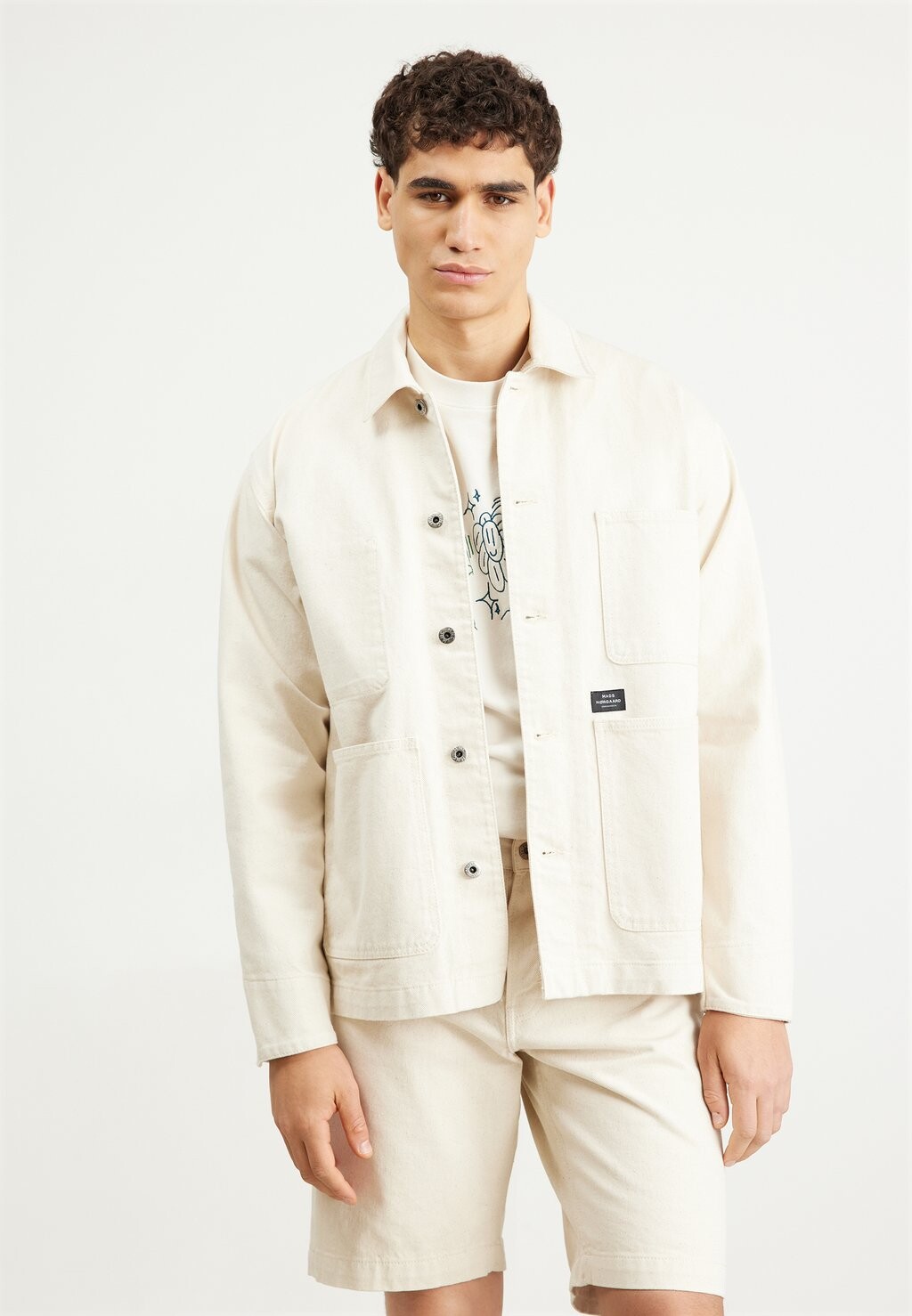

Джинсовая куртка CHORE JACKET Mads Nørgaard, кремовый