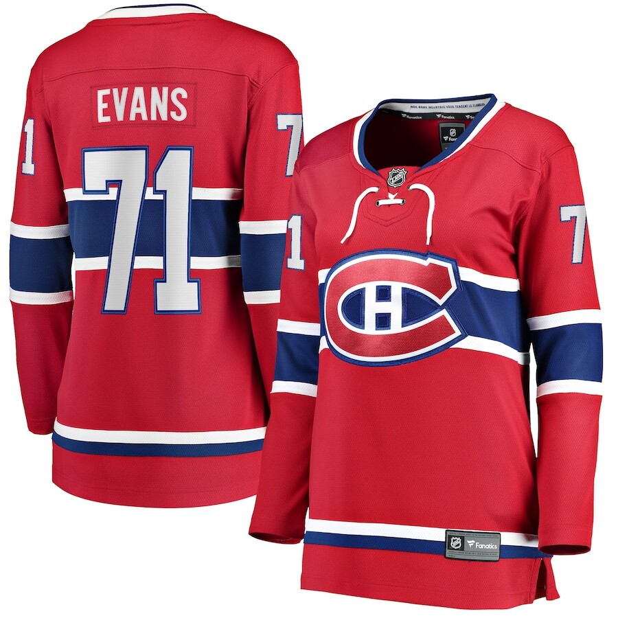 

Джерси Fanatics Branded Montreal Canadiens, красный