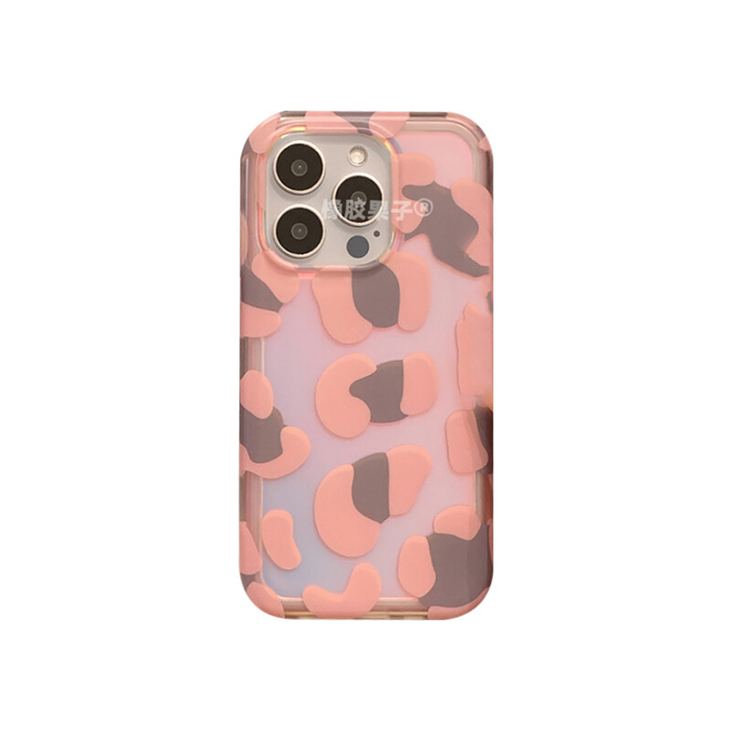 

Чехол для телефона Мексика Mesile, The red leopard print 2-in-1 matte is slightly transparent