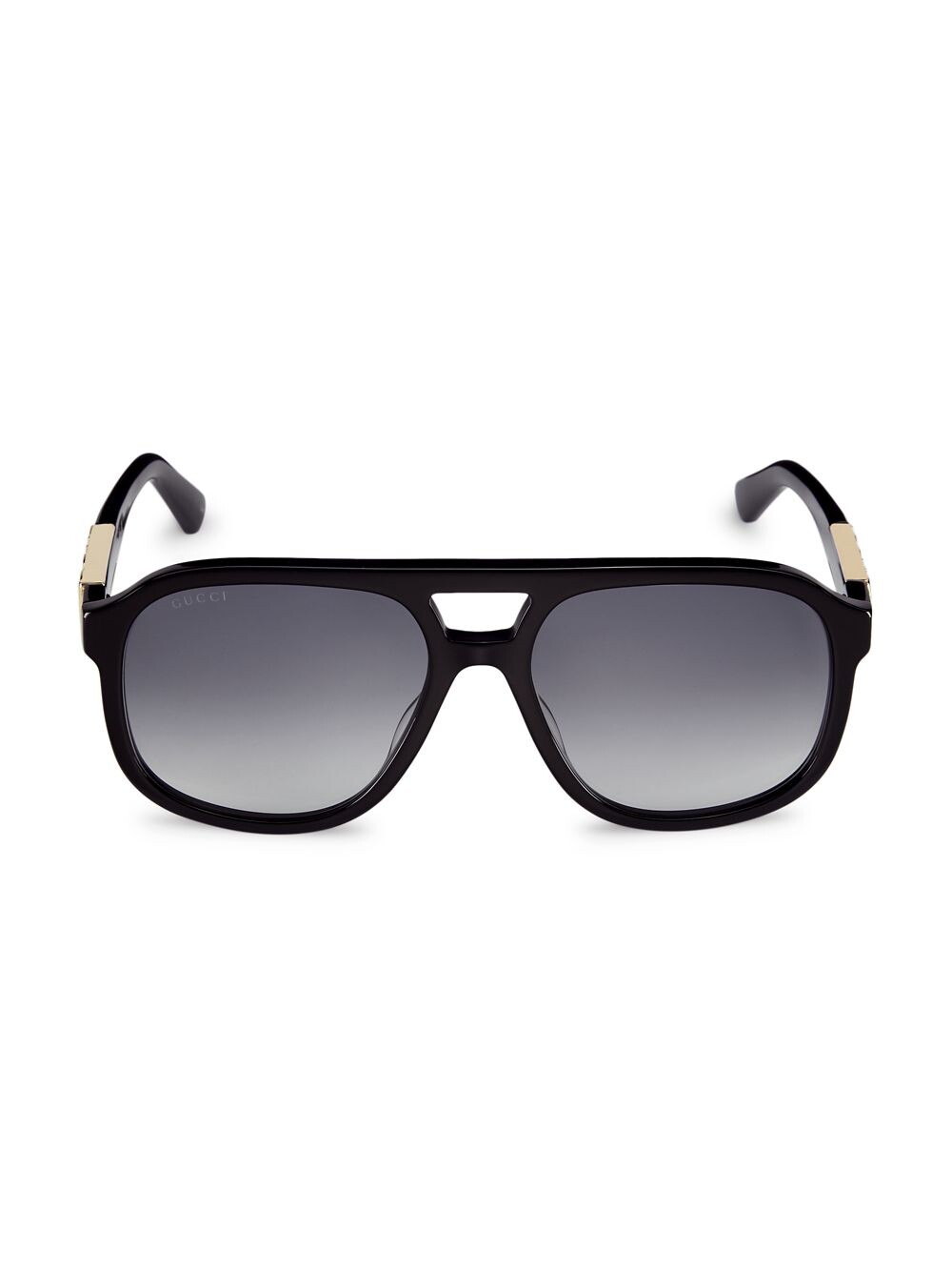 

Солнцезащитные очки Sign 58MM Pilot Gucci, черный