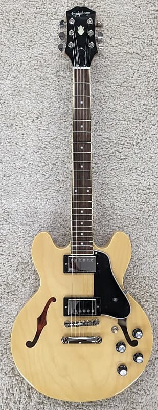 

Электрогитара Epiphone ES-339 Arch Top Semi Hollow Body Electric Guitar, Natural Finish