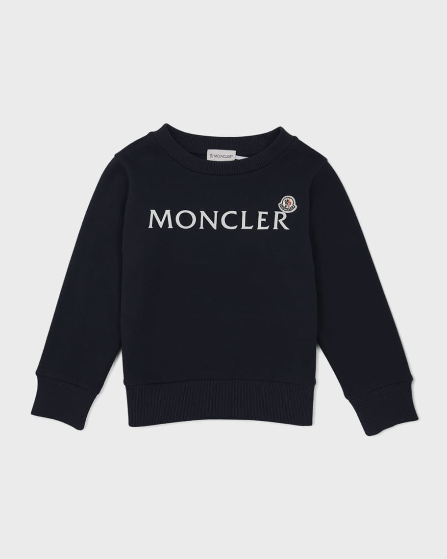 

Толстовка для девочек С логотипом на груди, размер 4–6 Moncler