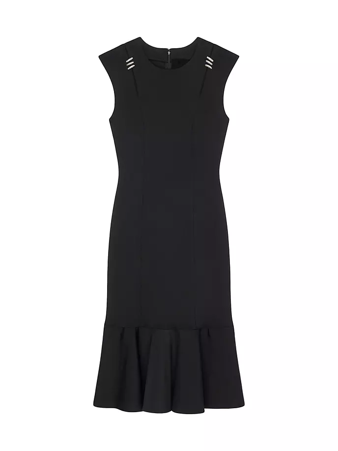 

Платье Punto Milano с кристаллами Givenchy, черный
