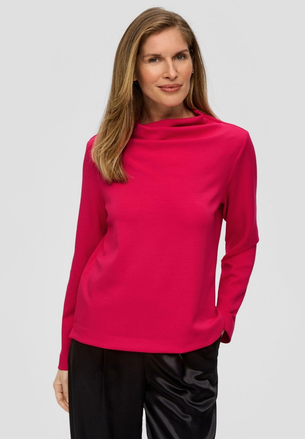 

Толстовка s.Oliver BLACK LABEL, цвет pink