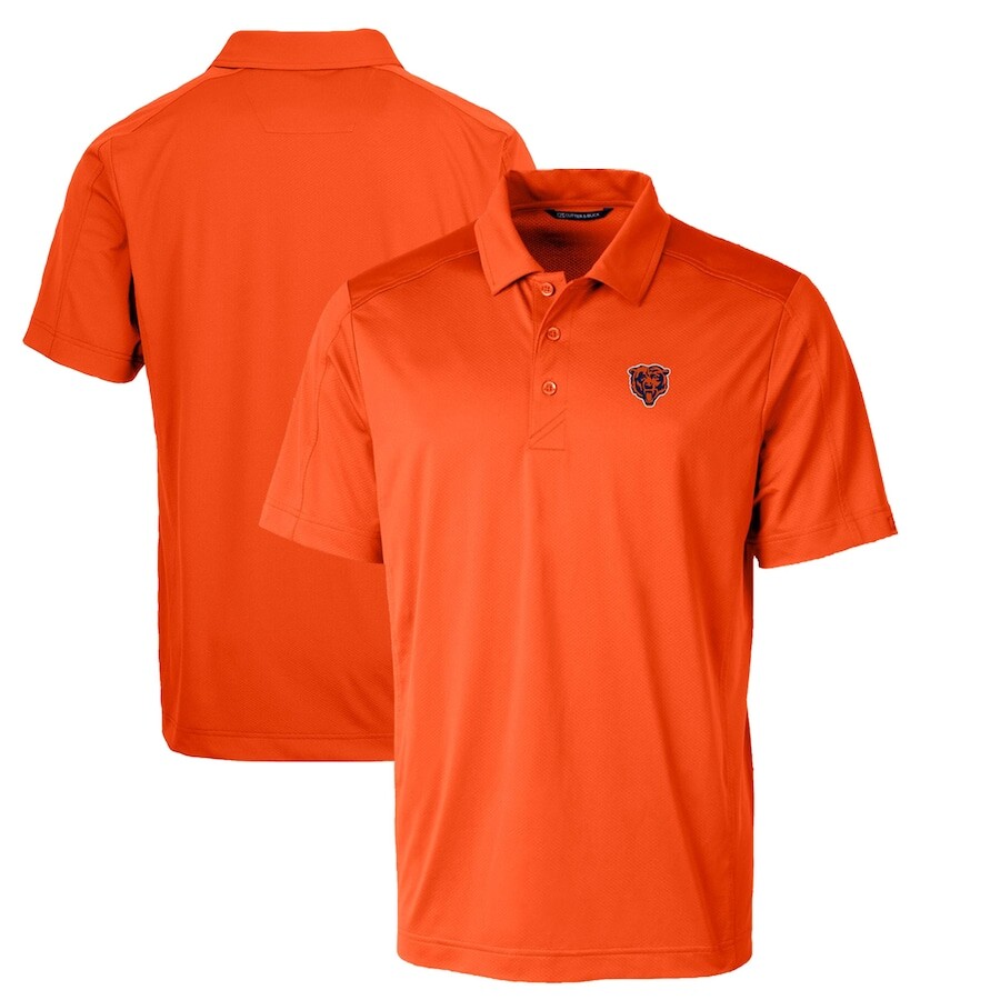 

Поло с коротким рукавом Cutter & Buck Chicago Bears, оранжевый
