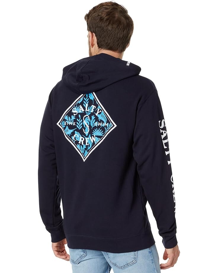 

Худи Salty Crew Tippet Shores Fill Pullover Fleece Hoodie, темно-синий