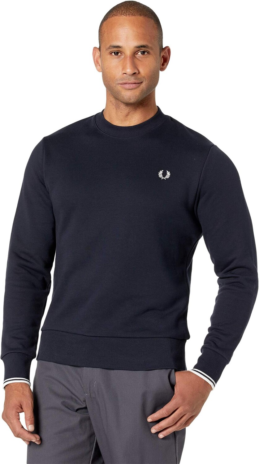 

Толстовка с круглым вырезом Fred Perry, темно-синий