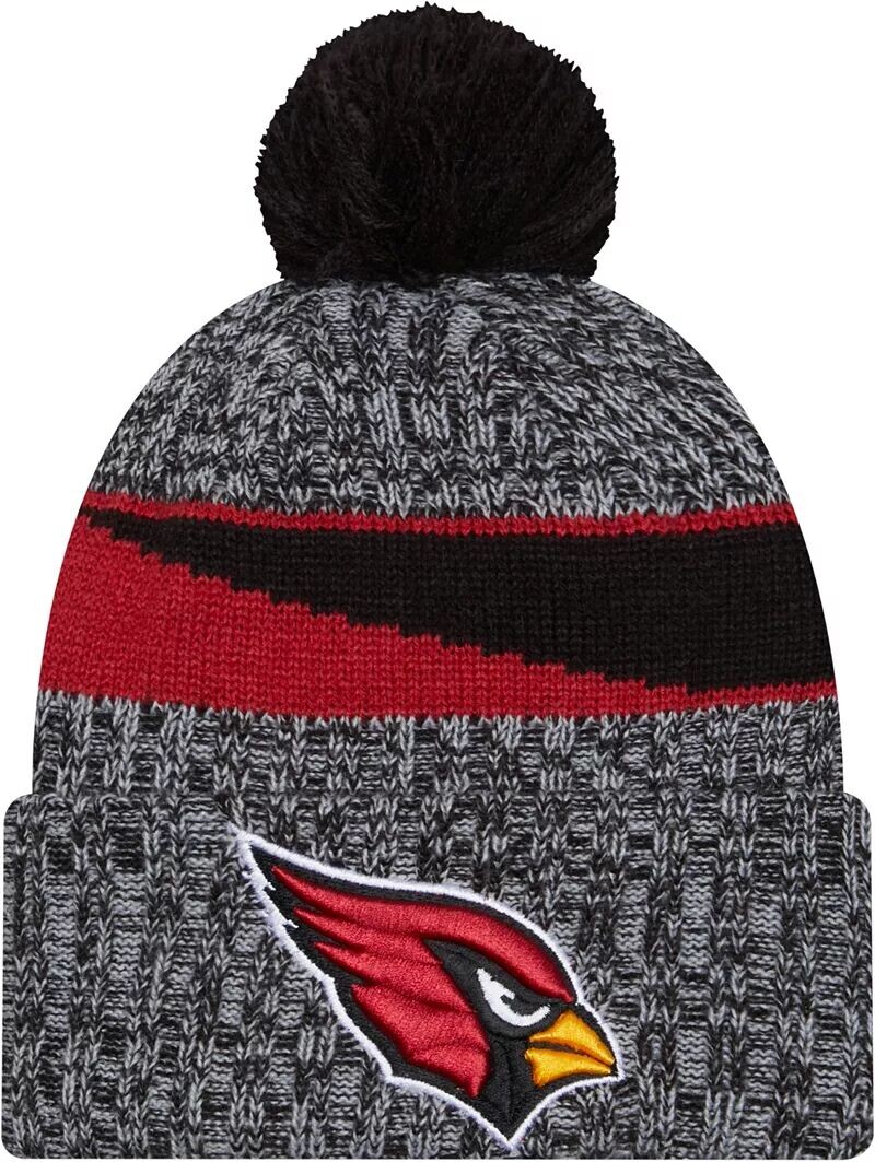 

Мужская спортивная вязаная шапка New Era Arizona Cardinals 2023 Sideline