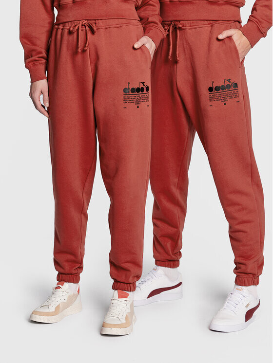 

Спортивные брюки свободного кроя Diadora, красный