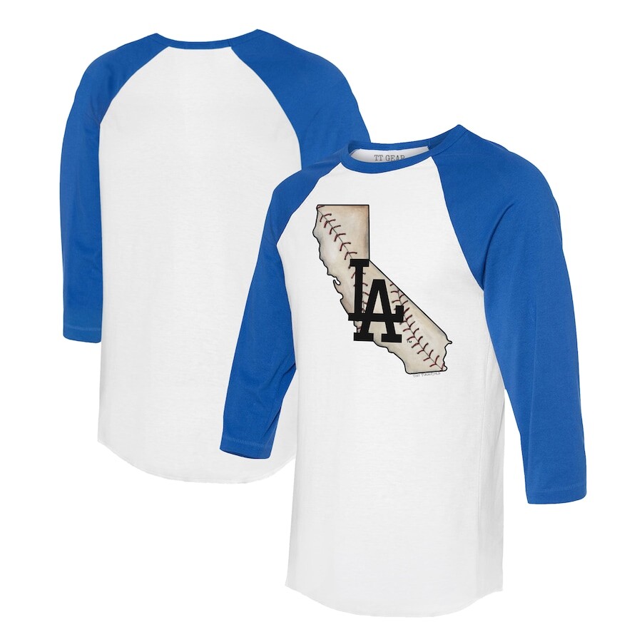 

Футболка с длинным рукавом Tiny Turnip Los Angeles Dodgers, белый