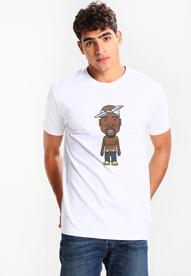 

Футболка с принтом Mister Tee, белый