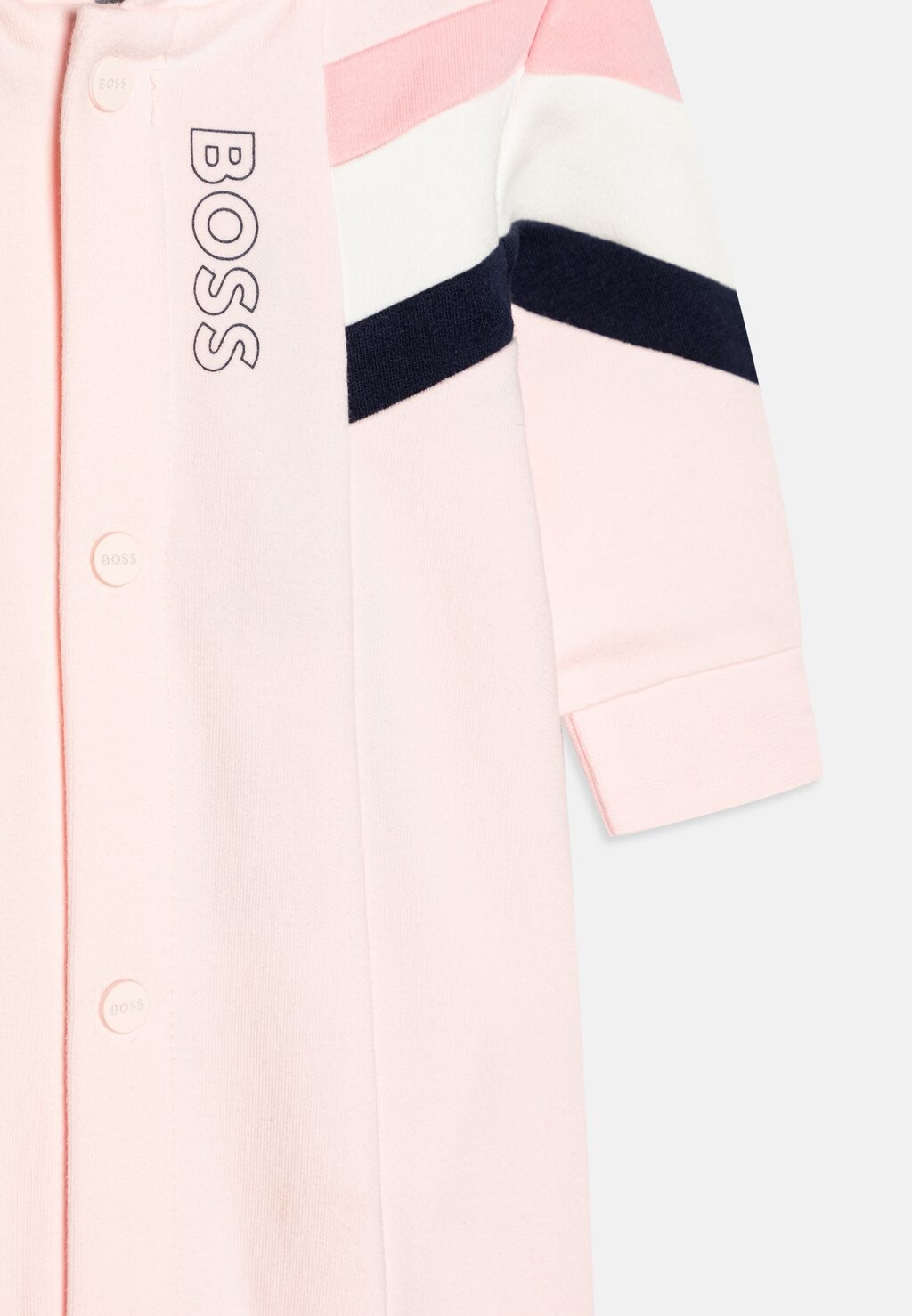 

Комбинезон BABY HOODED ALL IN ONE BOSS Kidswear, розовый