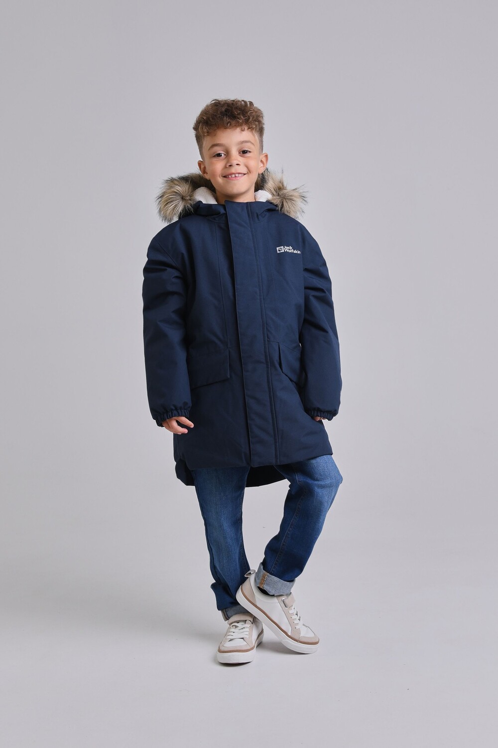 

Мягкая куртка Медведь Jack Wolfskin, синий