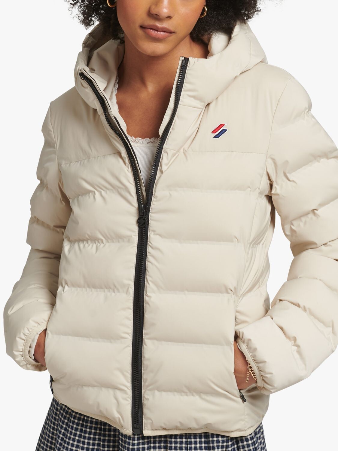 

Стеганая куртка Superdry Heat Sealed, Пеликан