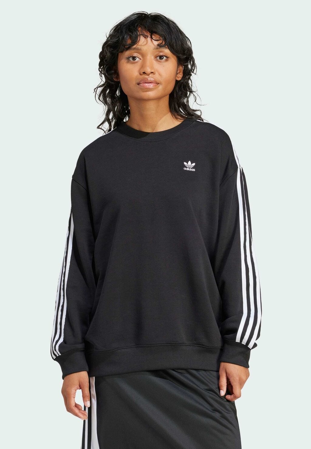 

Толстовка adidas Originals STRIPE CREW, черный