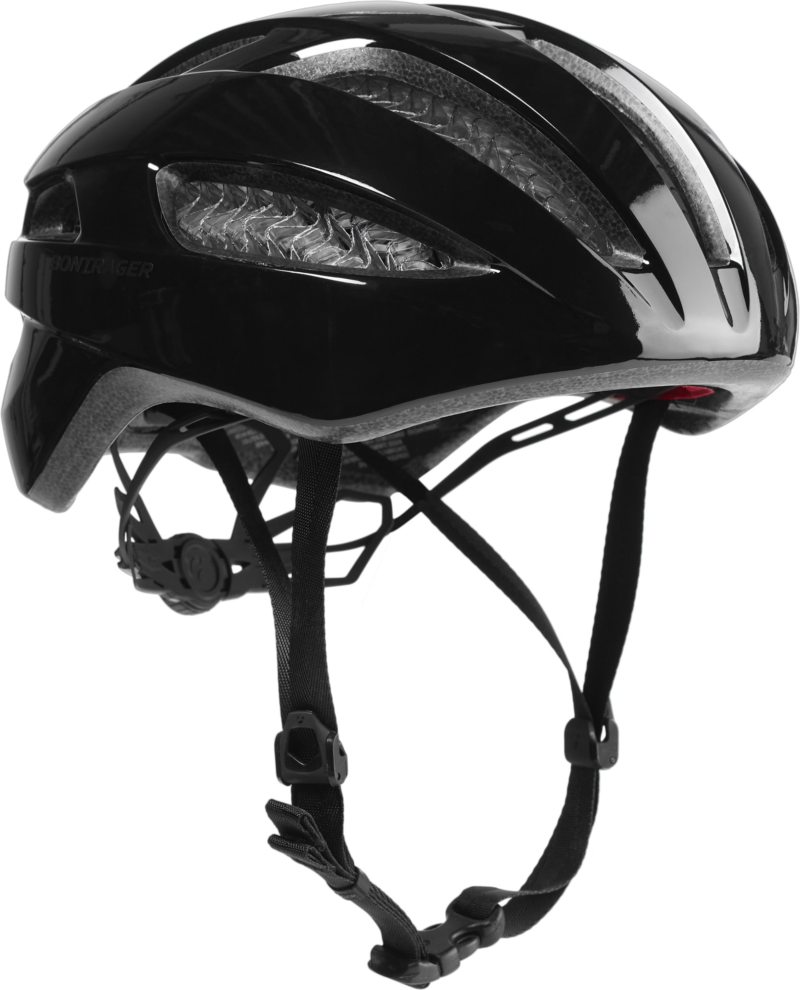 Круглый велосипедный шлем Starvos WaveCel Bontrager, черный yooap round