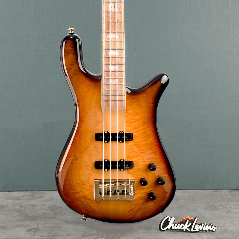 цена Басс гитара Spector USA Custom NS2 Bass Guitar - 3-Color Sunburst - #1422