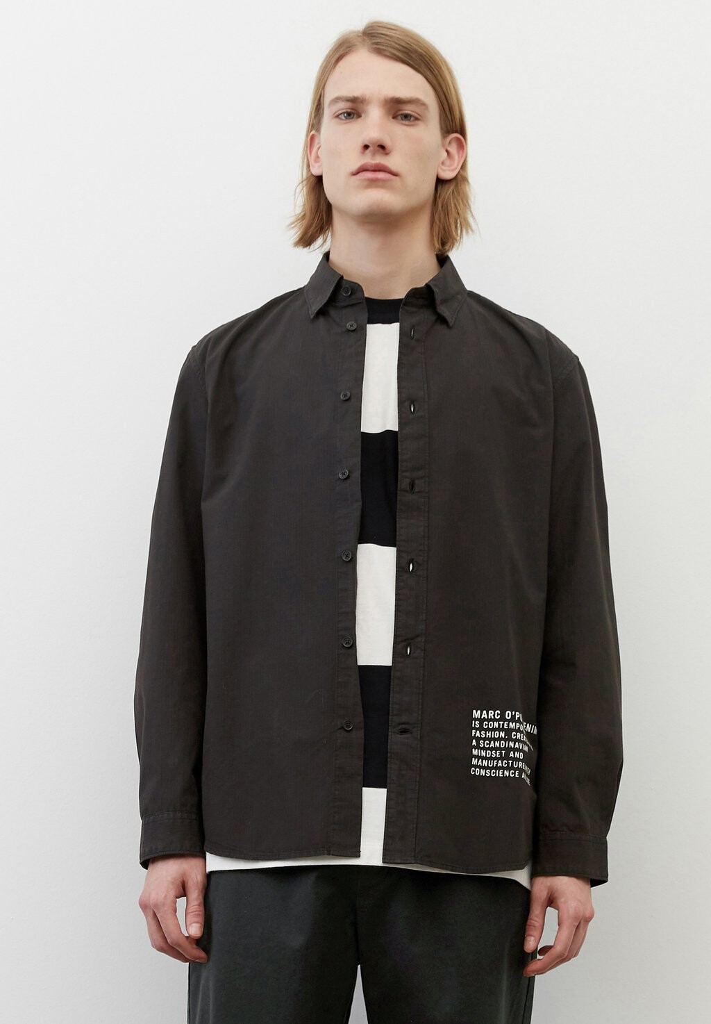 

Рубашка Marc O'Polo DENIM, цвет phantom fear