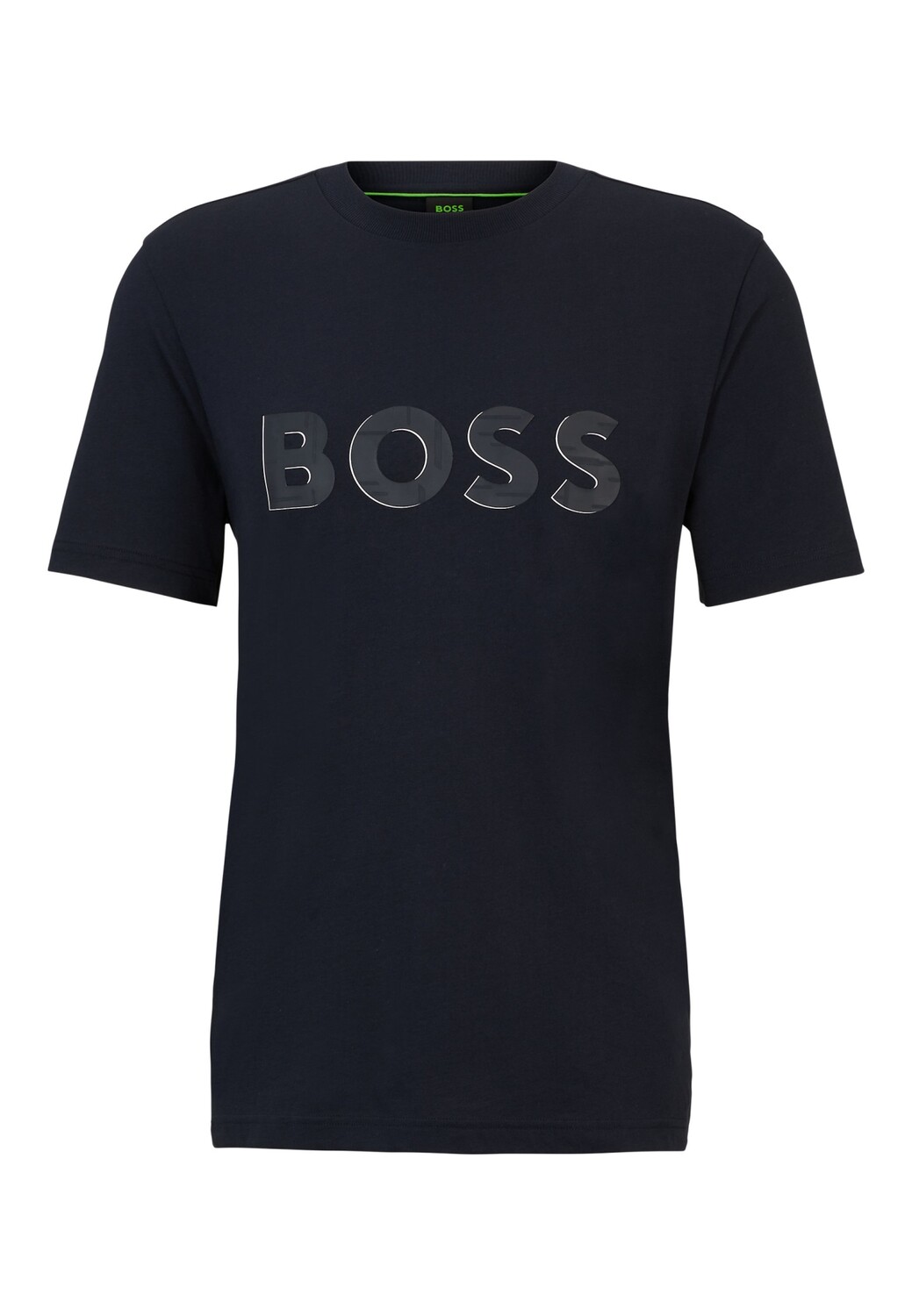 

Футболка BOSS TEE 1 Regular Fit, темно-синий