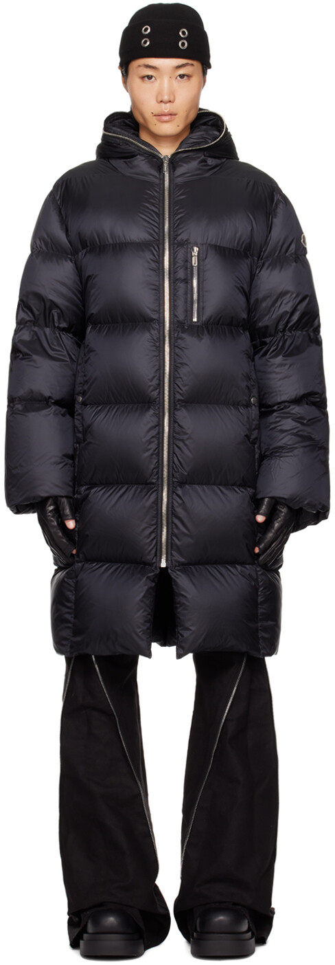 

Moncler пуховик Rick Owens, цвет Black