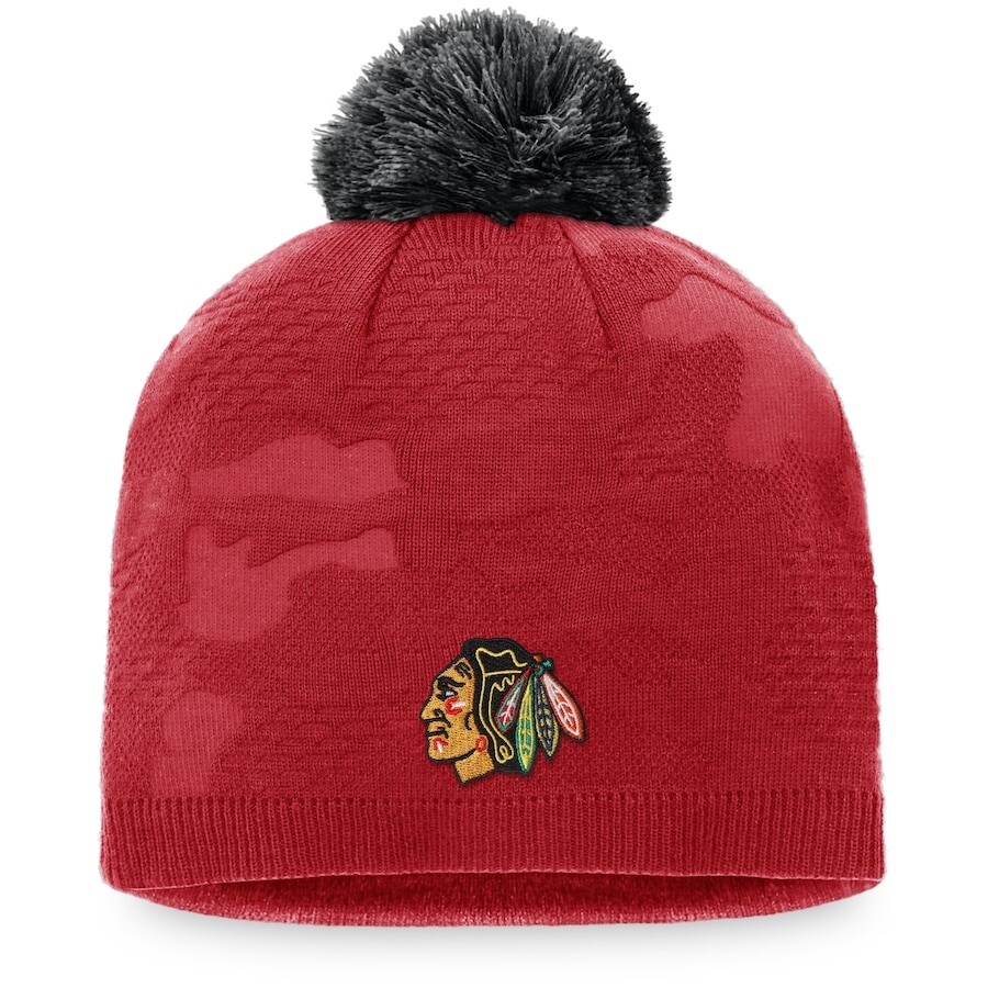 

Шапка Fanatics Branded Chicago Blackhawks, красный