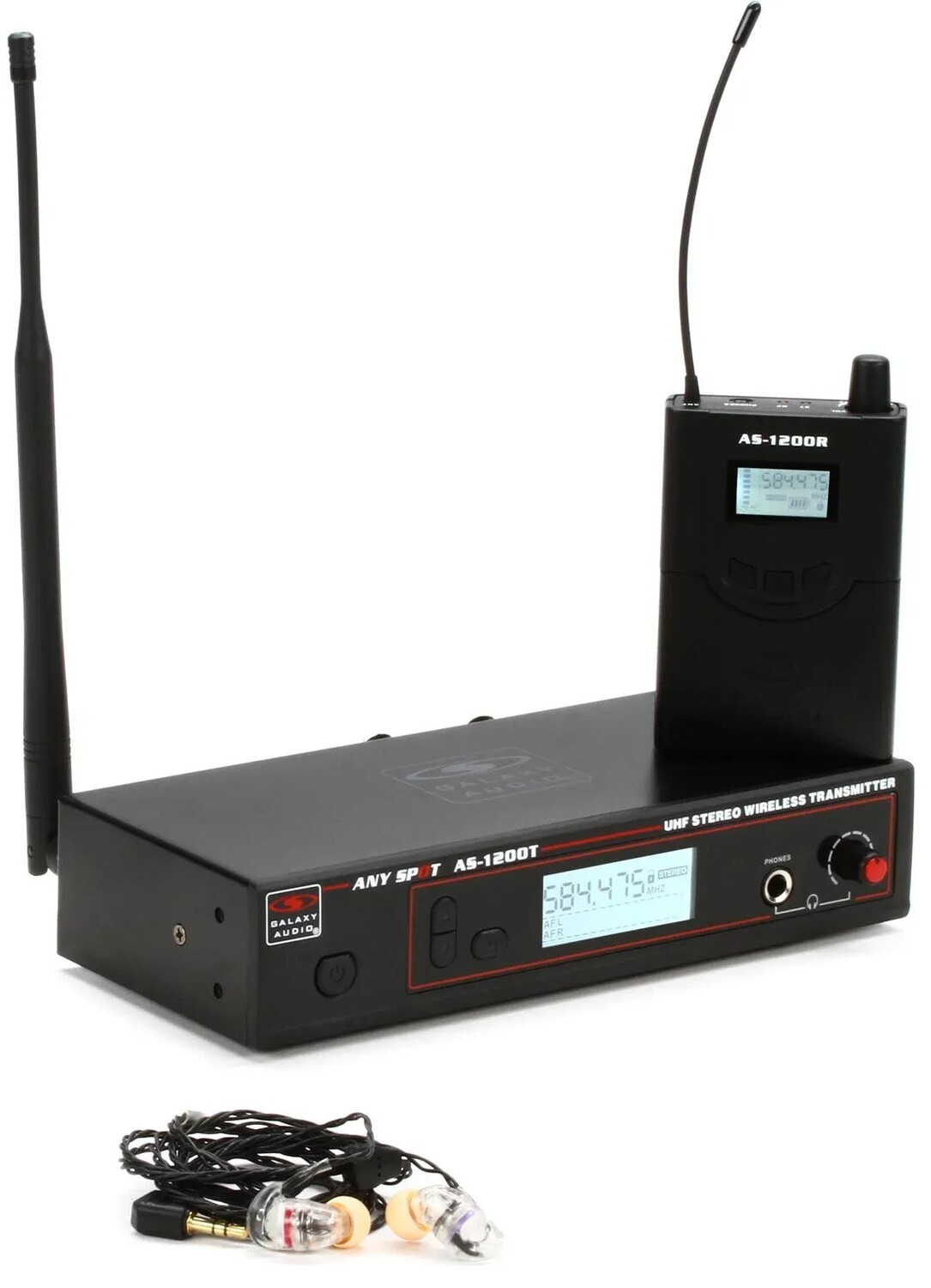 

Беспроводной персональный монитор Galaxy Audio AS-1206D — диапазон D