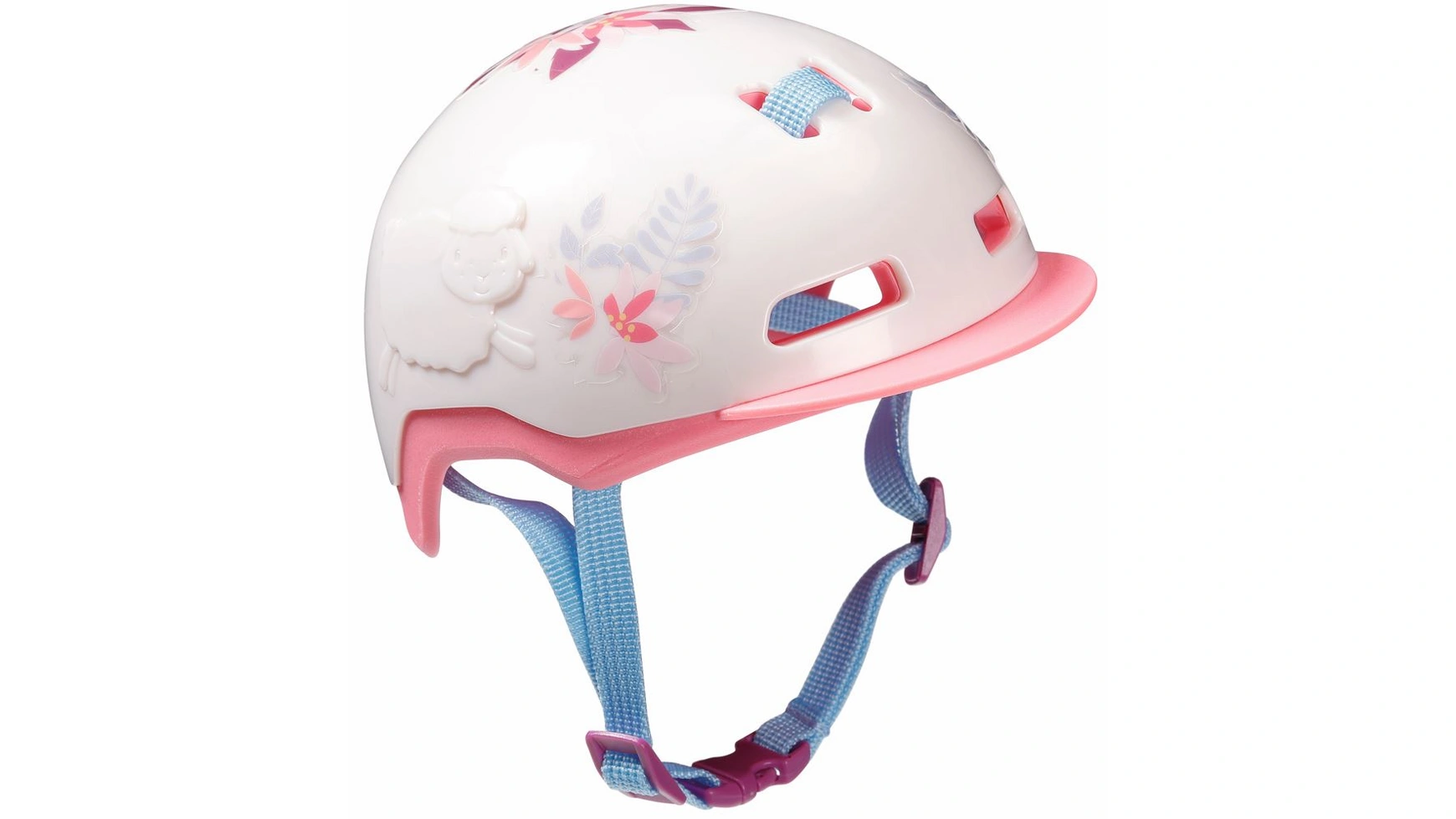 цена Zapf Creation Велосипедный шлем Baby Annabell Active 43 см