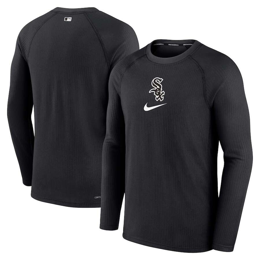 

Футболка с длинным рукавом Nike Chicago White Sox, черный