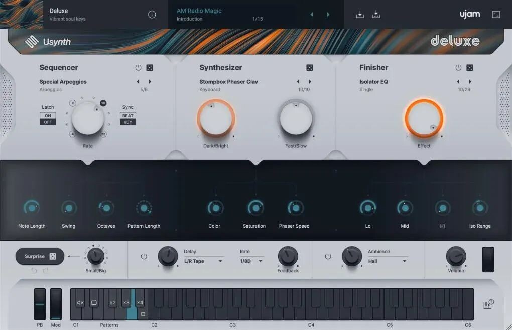 

Программный синтезатор UJAM Usynth Deluxe