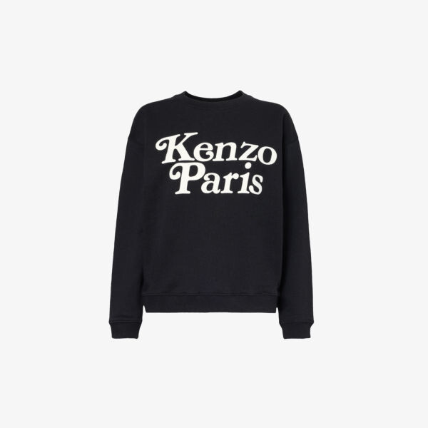 

Толстовка из хлопкового джерси с фирменным принтом KENZO x Verdy Kenzo, черный