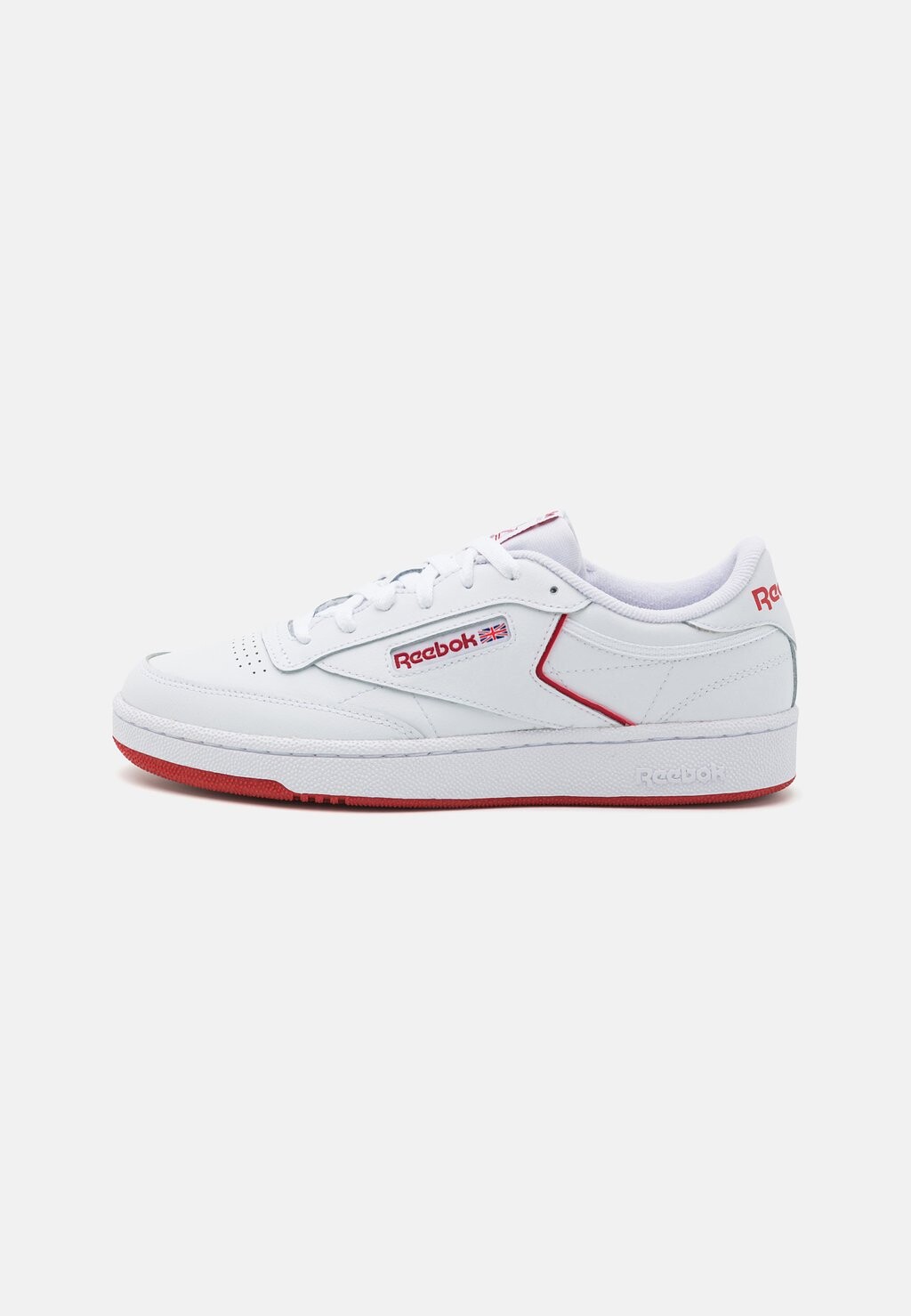

Кроссовки Reebok Club C 85 Unisex, обувь белый / ярко-красный