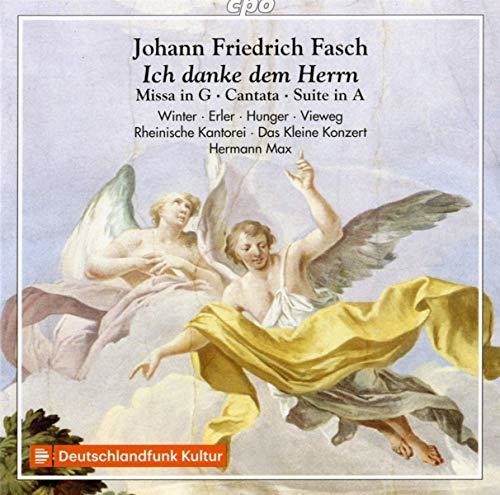 

CD диск Fasch / Winter / Konzert: Missa in G / Cantata / Suite in a