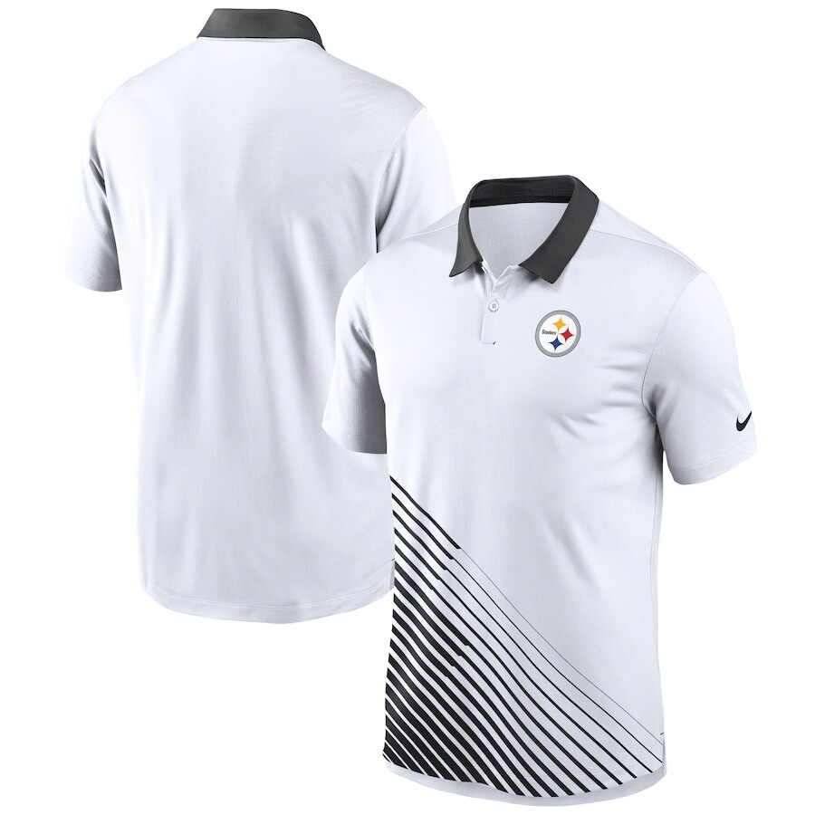 

Поло с коротким рукавом Nike Pittsburgh Steelers, белый