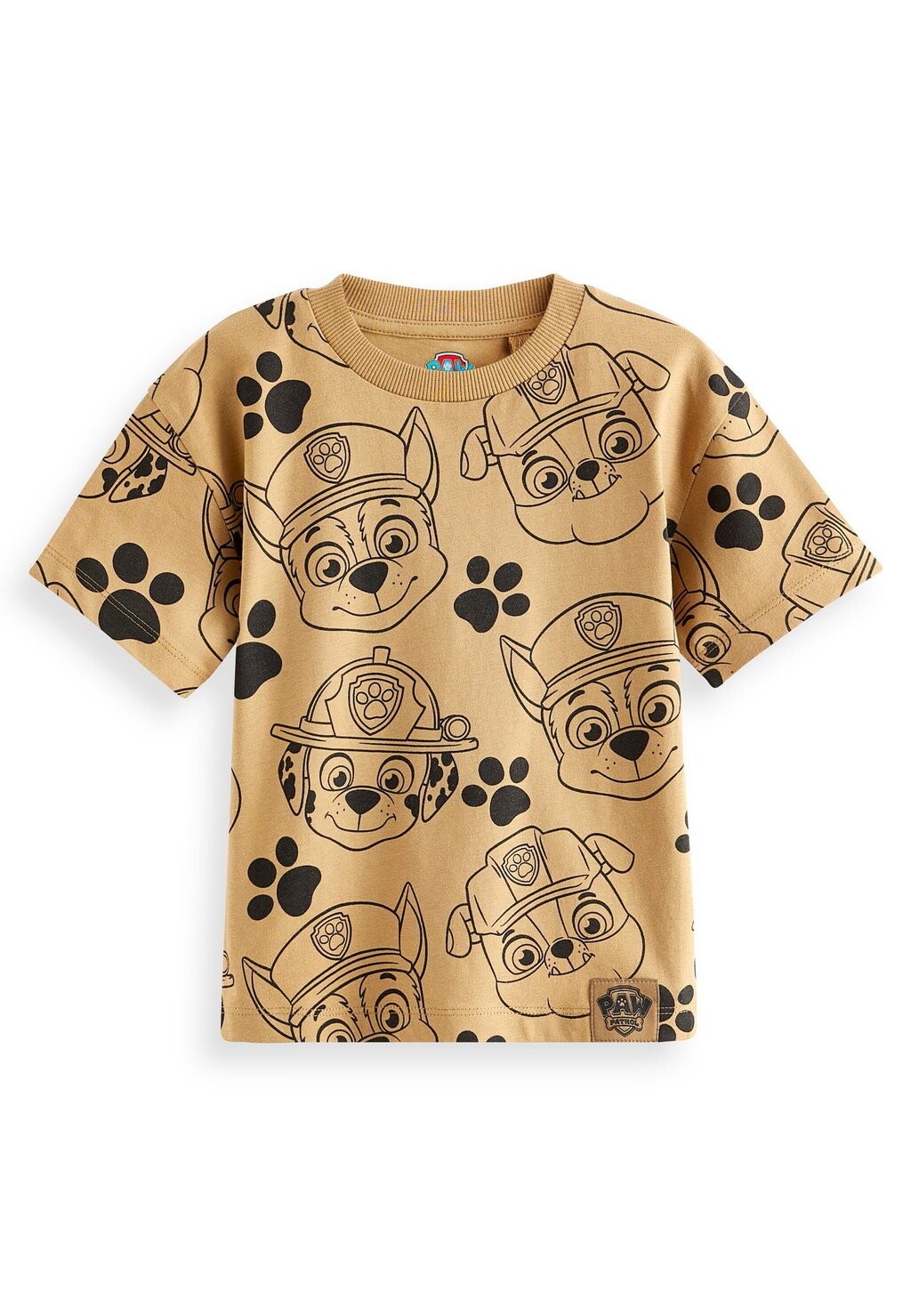 

Футболка с принтом PAW PATROL Next, цвет tan brown