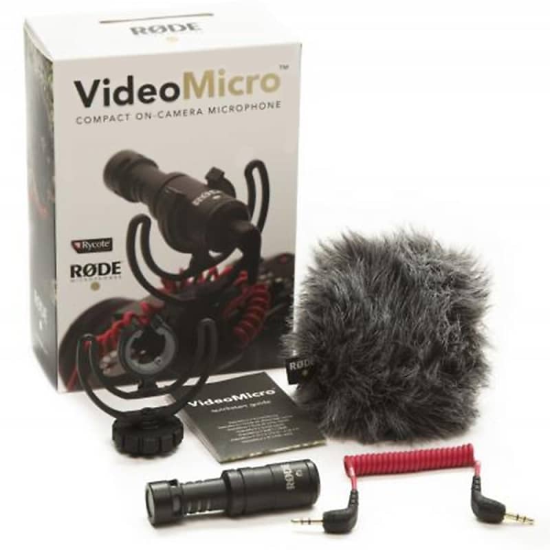 Конденсаторный микрофон RODE VideoMicro Camera Microphone